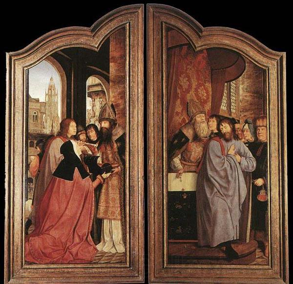 MASSYS, Quentin St Anne Altarpiece Norge oil painting art